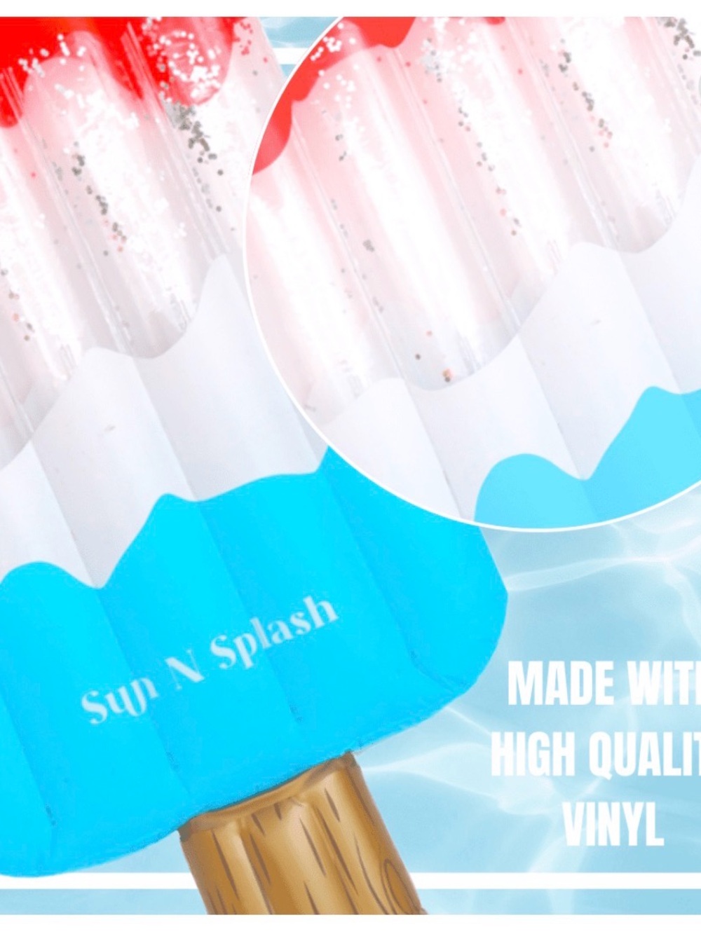 Sun N Splash Firecracker Pop Pool Lounger by Sun N Splash - Picture 2 of 4